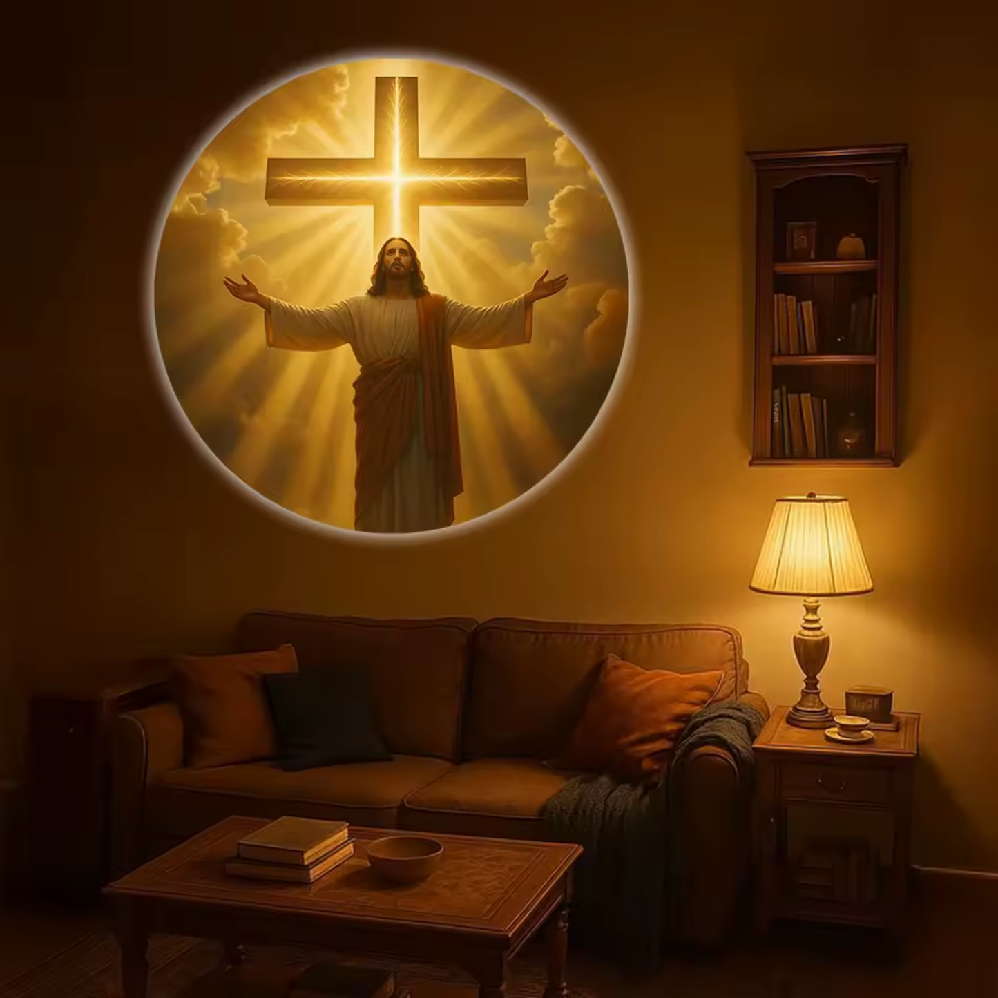 Deus proyector paz